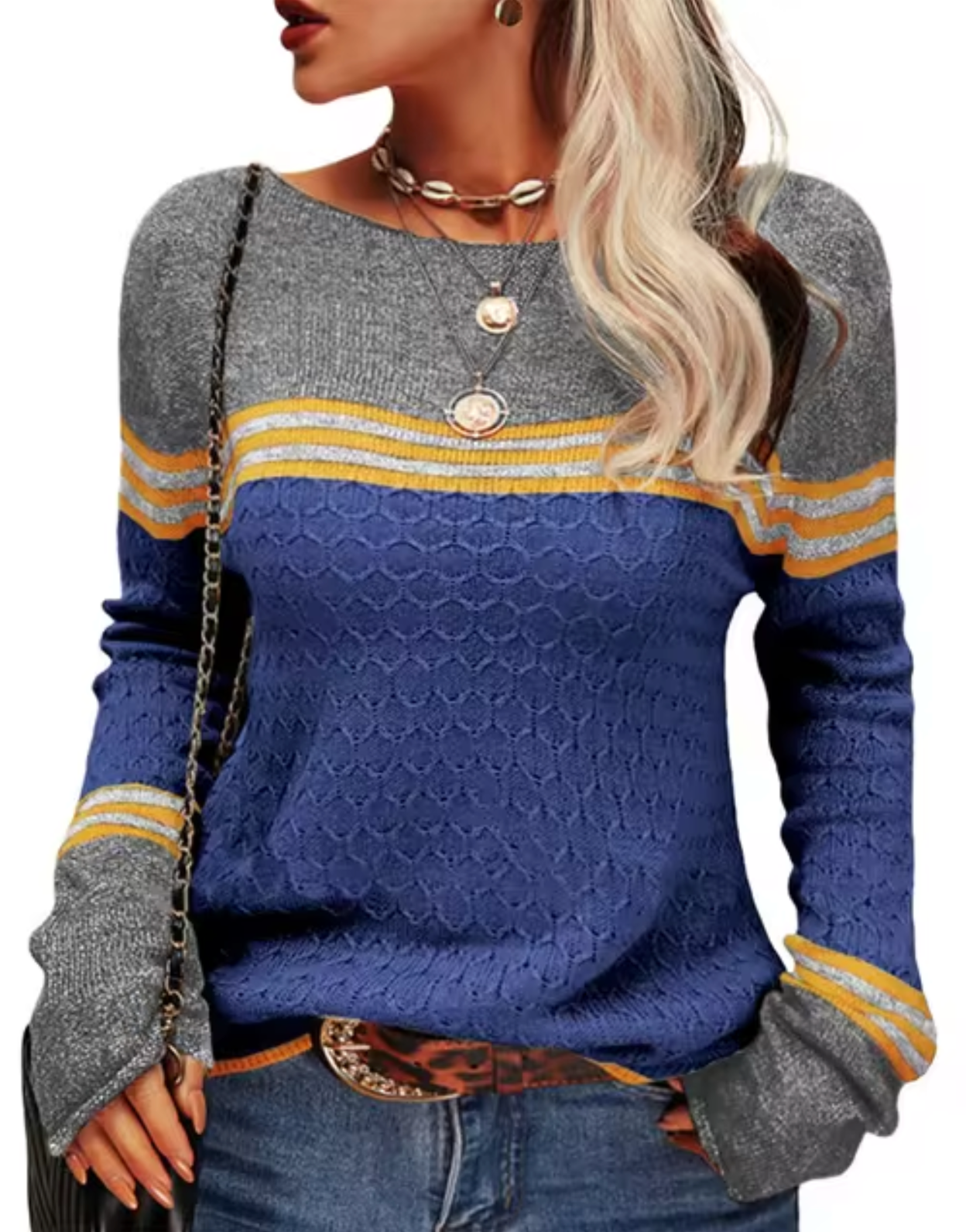 Rosie – Slim Fit Strickpullover