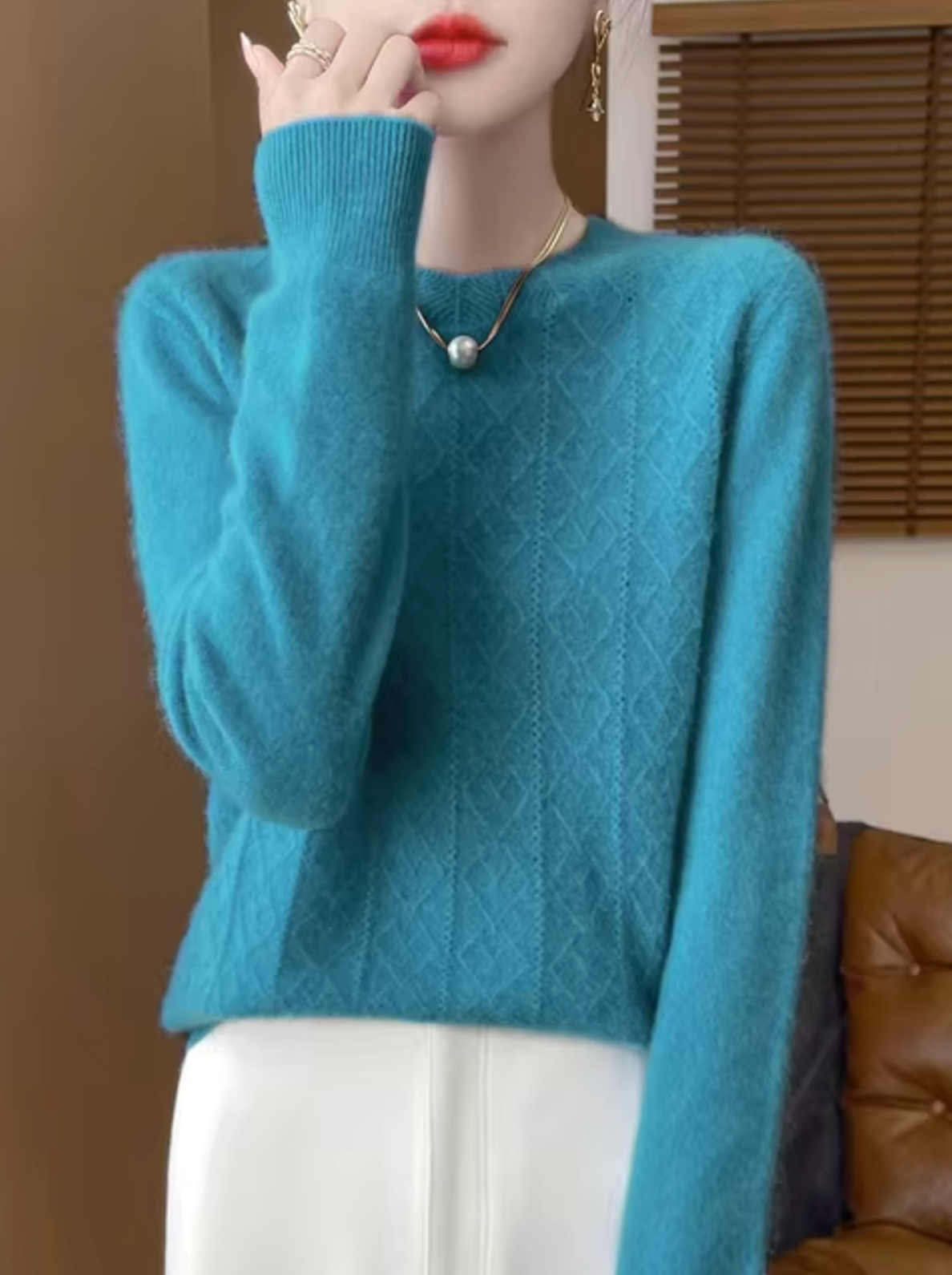 Akia – Wollstrickpullover aus Kaschmir