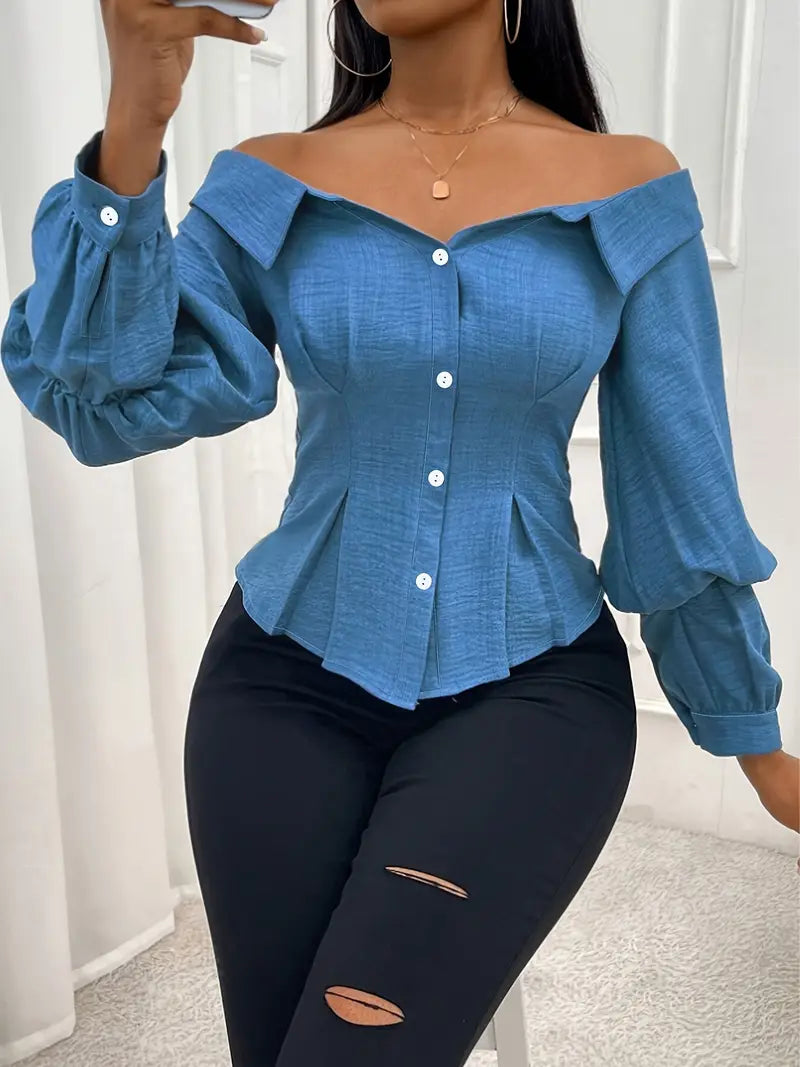 Fia – Elegante Off-Shoulder-Bluse