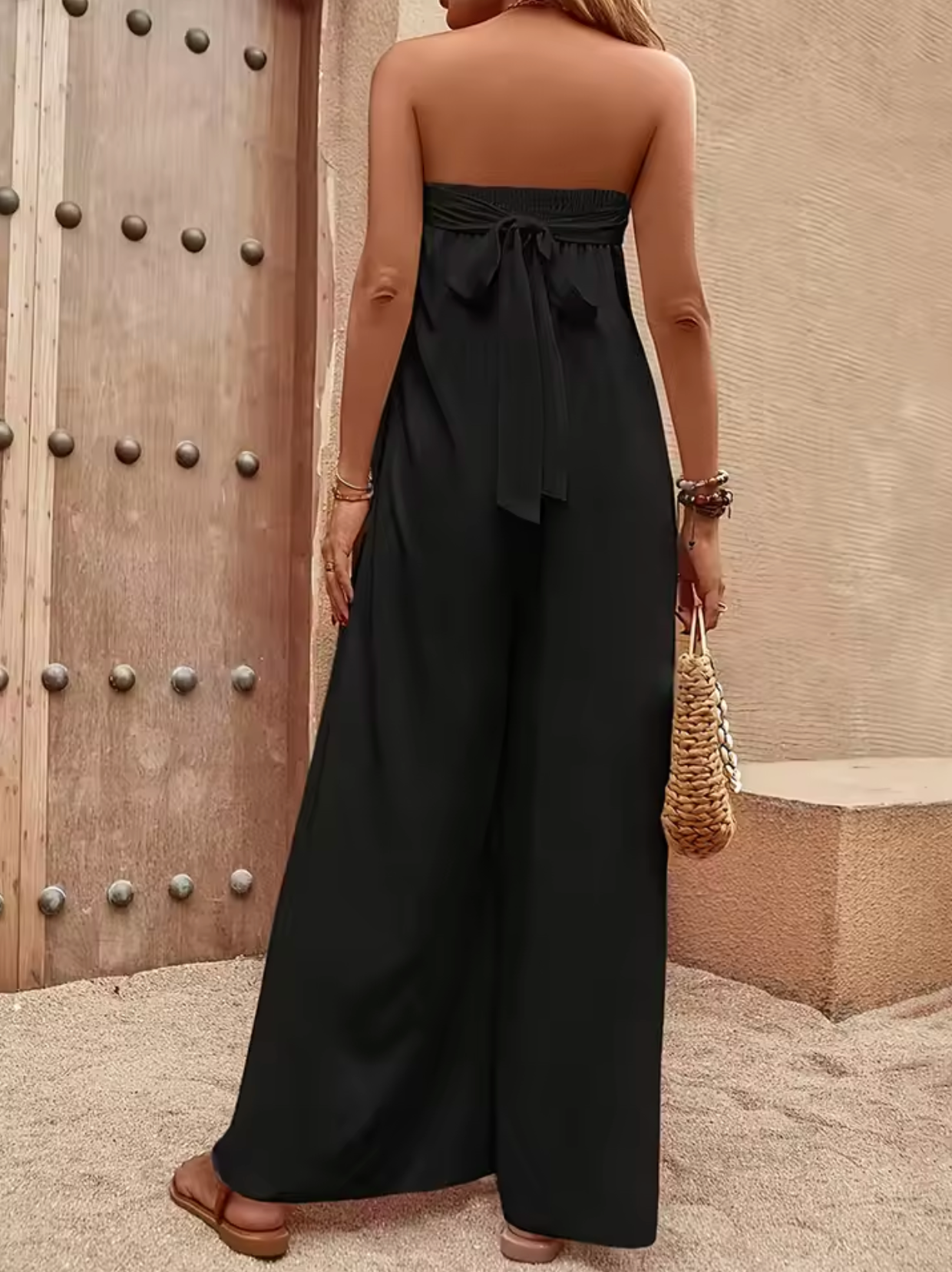 Seraphiel – Stylischer trägerloser Jumpsuit