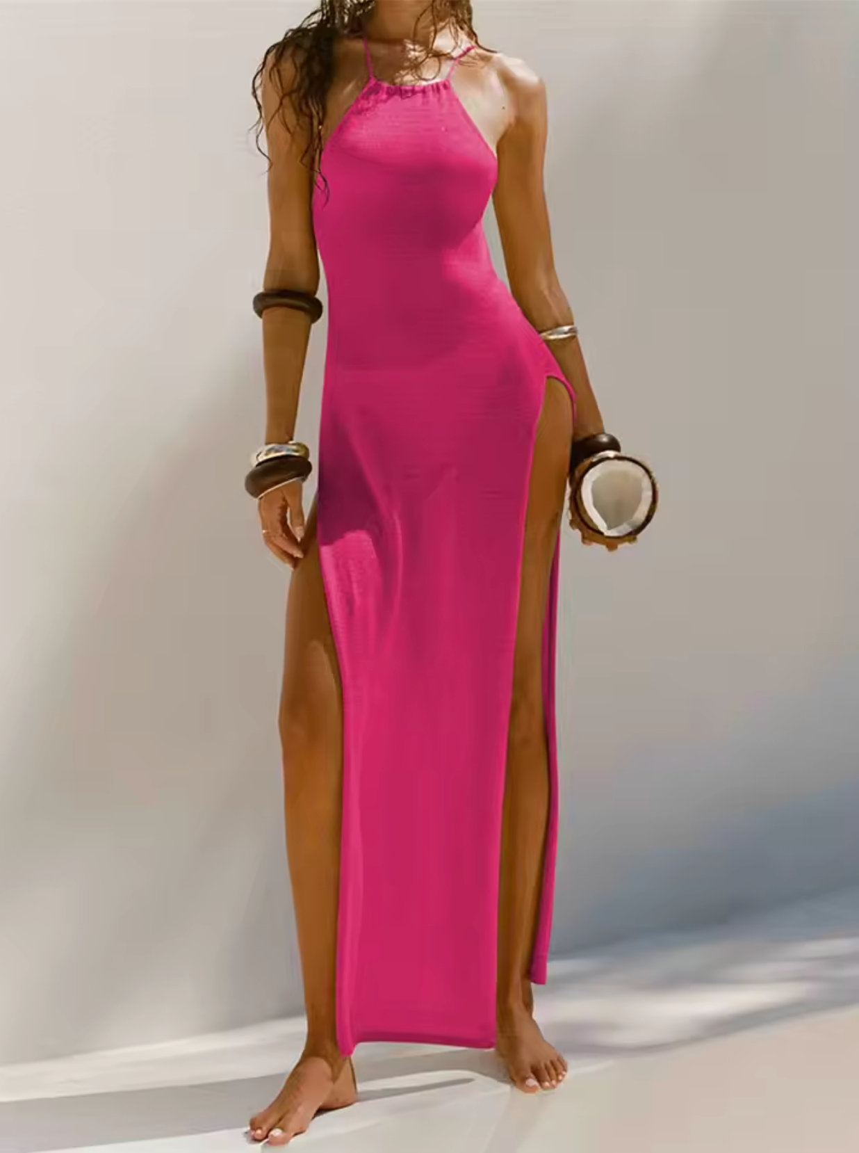 Zorina – Sexy Maxi-Strandkleid