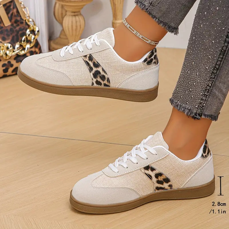 Carmillia – Stilvolle Sneakers mit Leopardenmuster