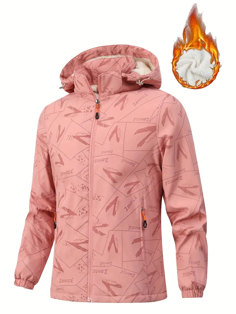 Riddhima – Leichte Jacke mit Pelzfutter