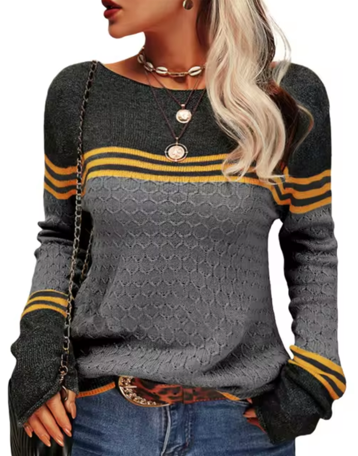 Rosie – Slim Fit Strickpullover