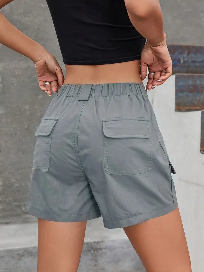 Zephyress – Stylische Cargo-Shorts aus Baumwolle