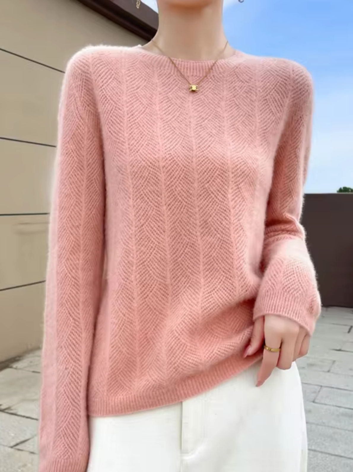 Jeline – Stilvoller Pullover aus Kaschmirwolle