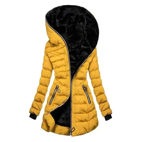 Wanterink - Dicke Winterjacke mit Kapuze und Reißverschlusstaschen – Warm und Stilvoll