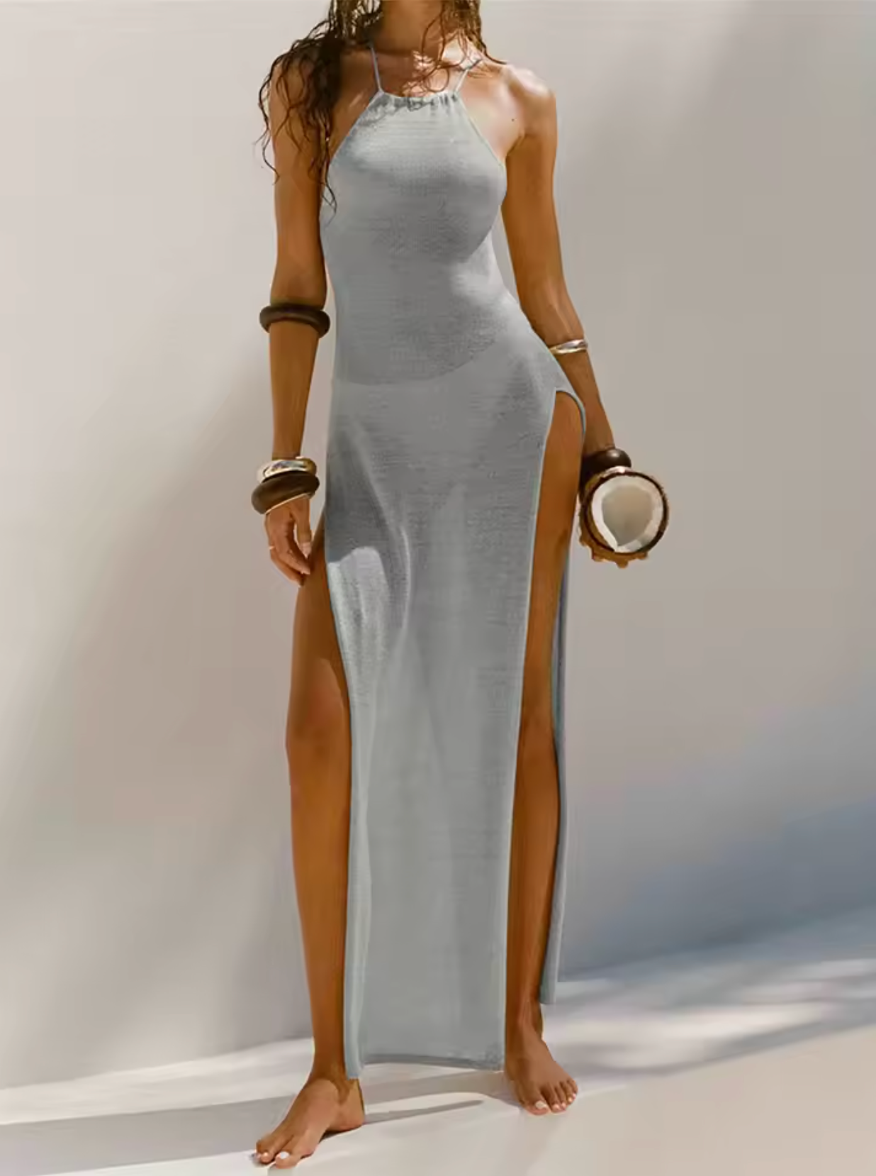 Zorina – Sexy Maxi-Strandkleid