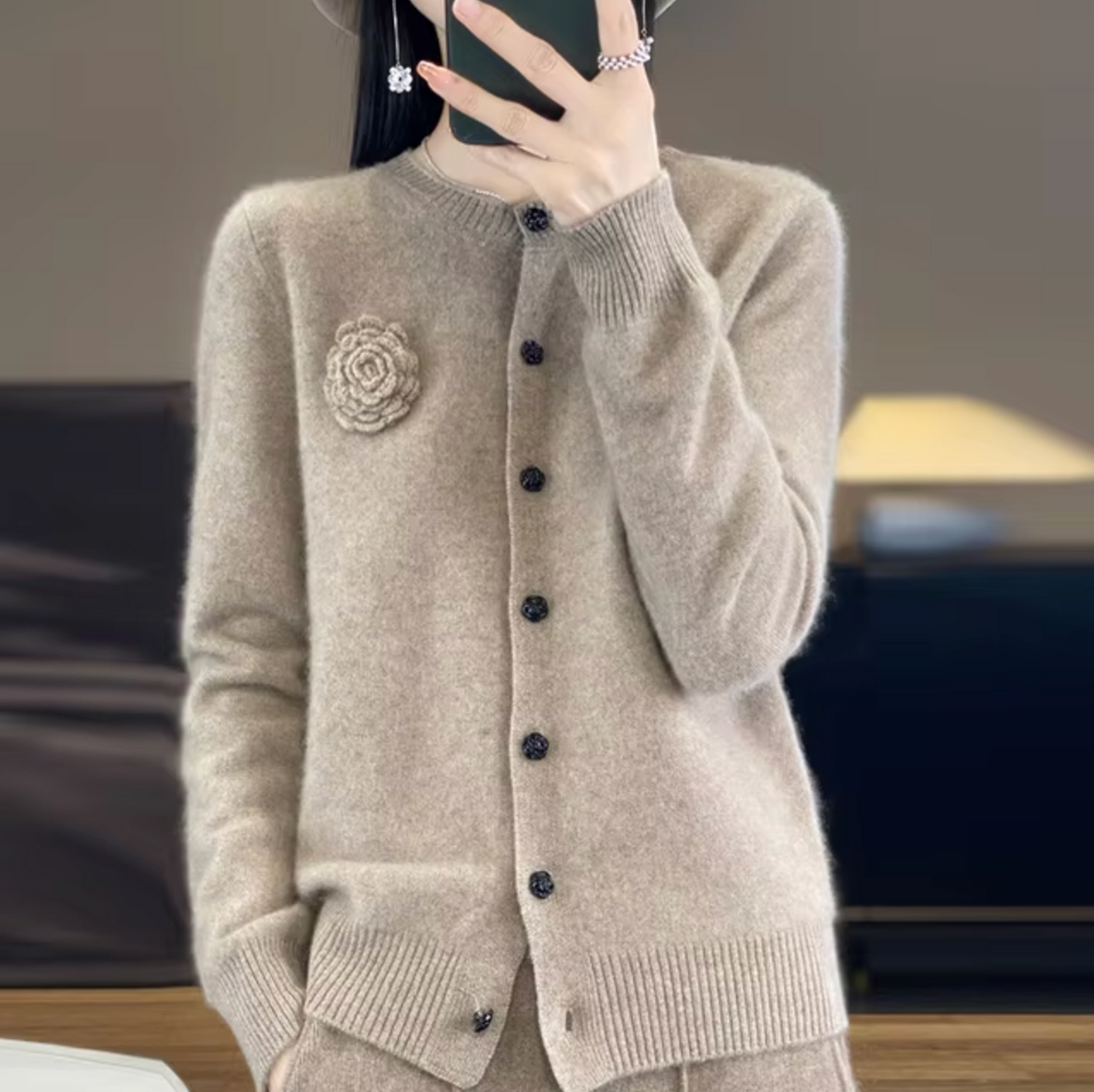 Adley – Eleganter Kaschmir-Cardigan