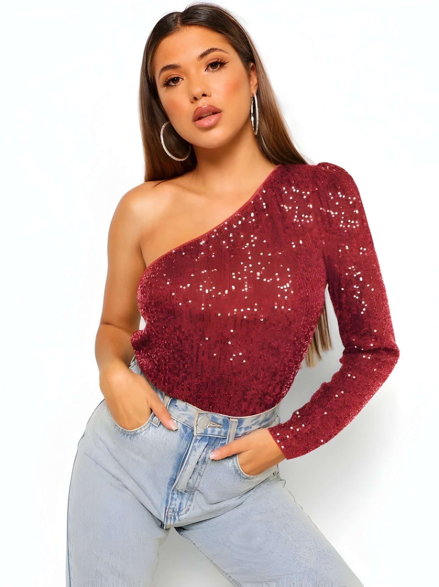 Calen | Das Perfekte One-Shoulder Top für Jeden Anlass