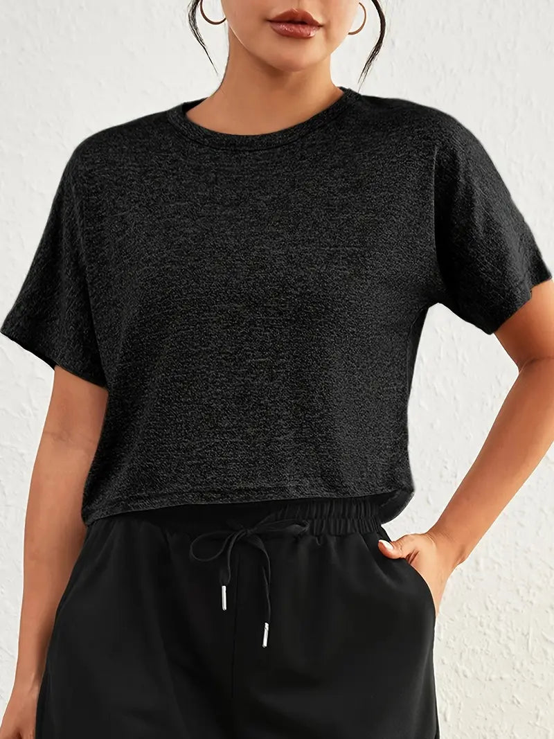 Nyxen – Sexy Crop-T-Shirt mit offenem Rücken