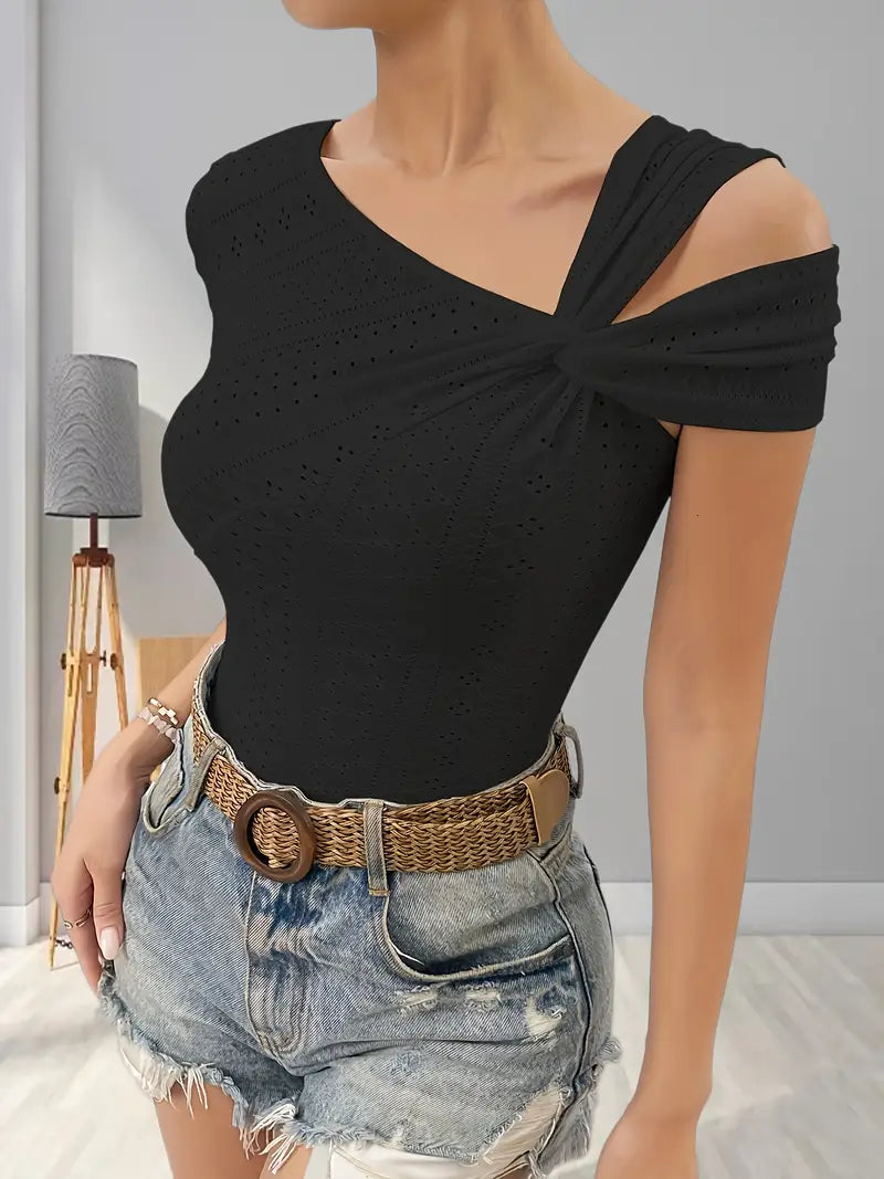 Lovis – Asymmetrisches One-Shoulder-Top