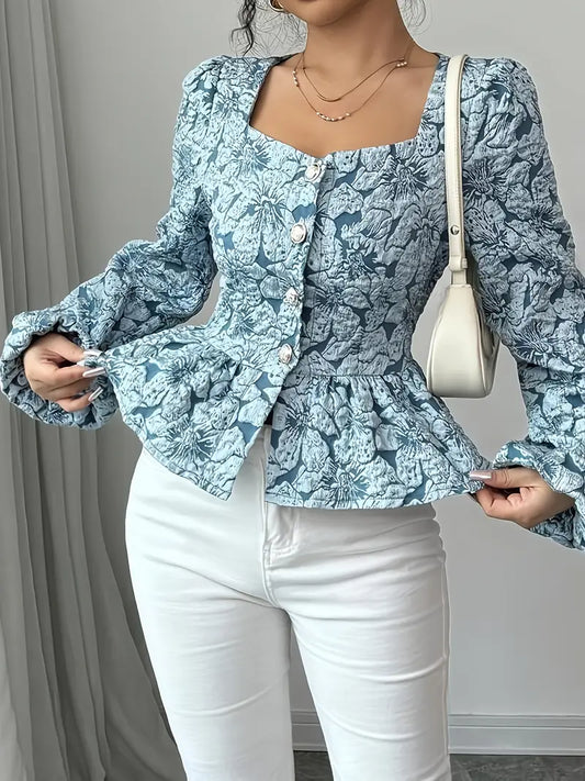 Verity – Schicke Bluse mit Blumenmuster