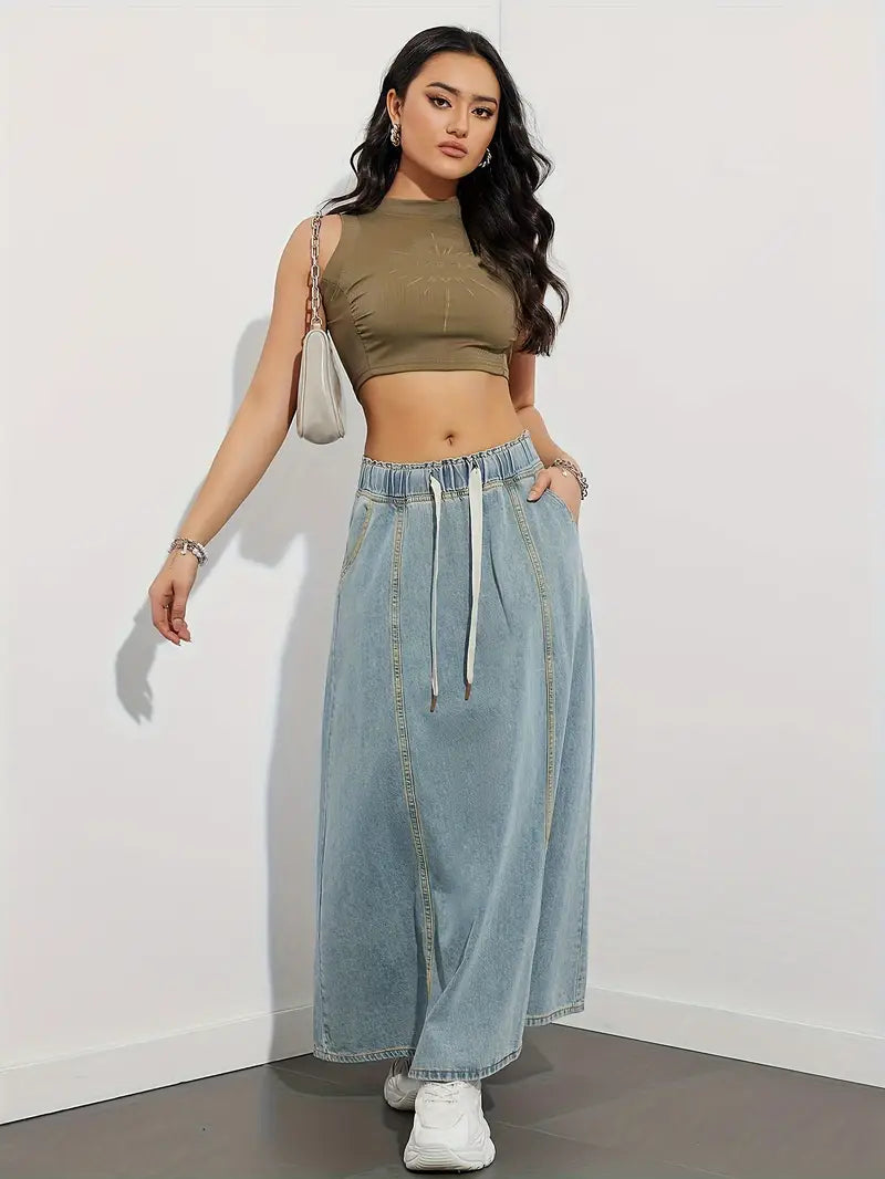 Adora – Maxi-Jeansrock