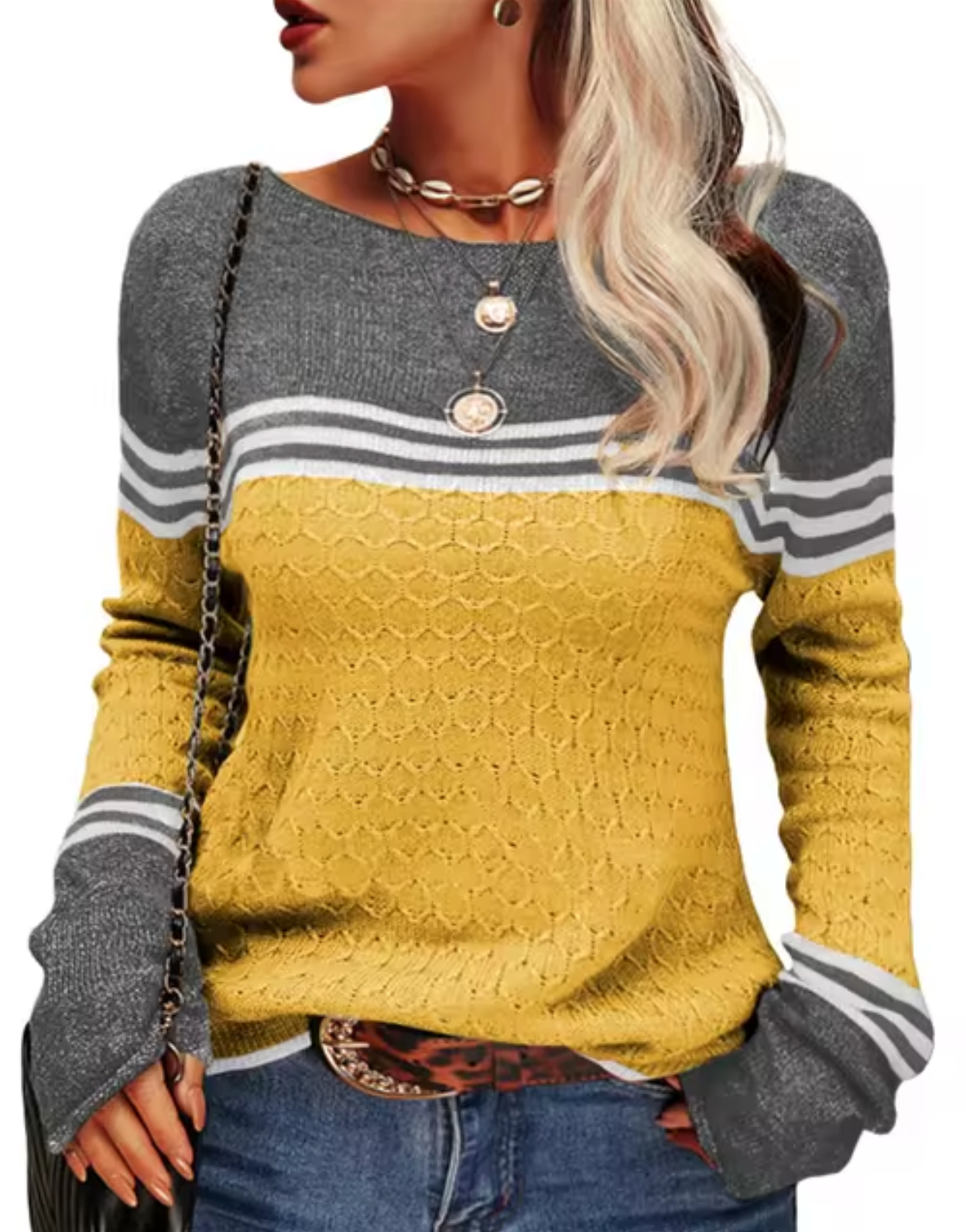 Rosie – Slim Fit Strickpullover