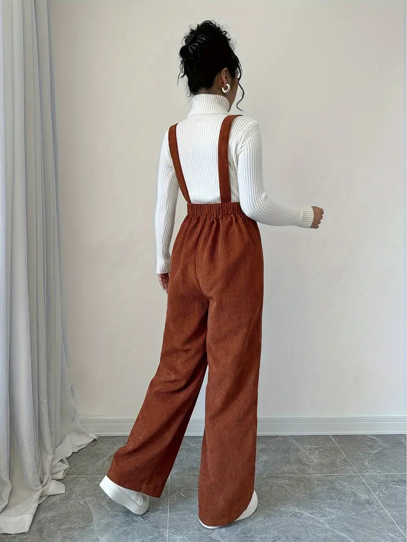 Erna - Stylischer Cord-Jumpsuit