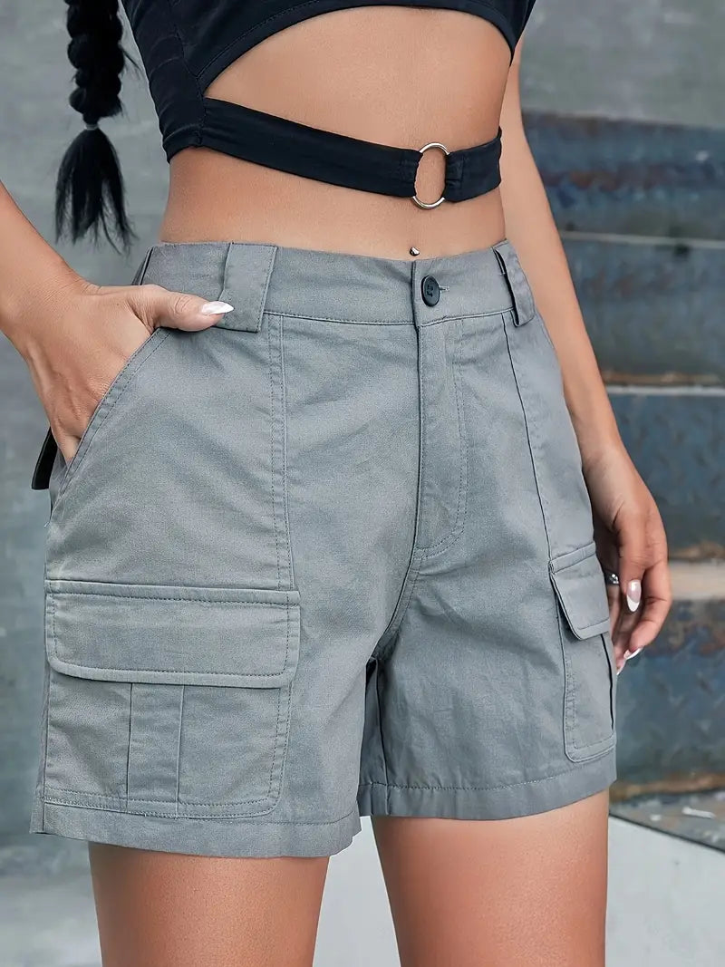 Zephyress – Stylische Cargo-Shorts aus Baumwolle