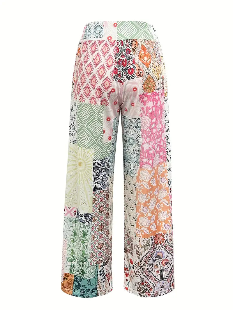 Calistra – Stilvolle Hose mit farbenfrohem Print