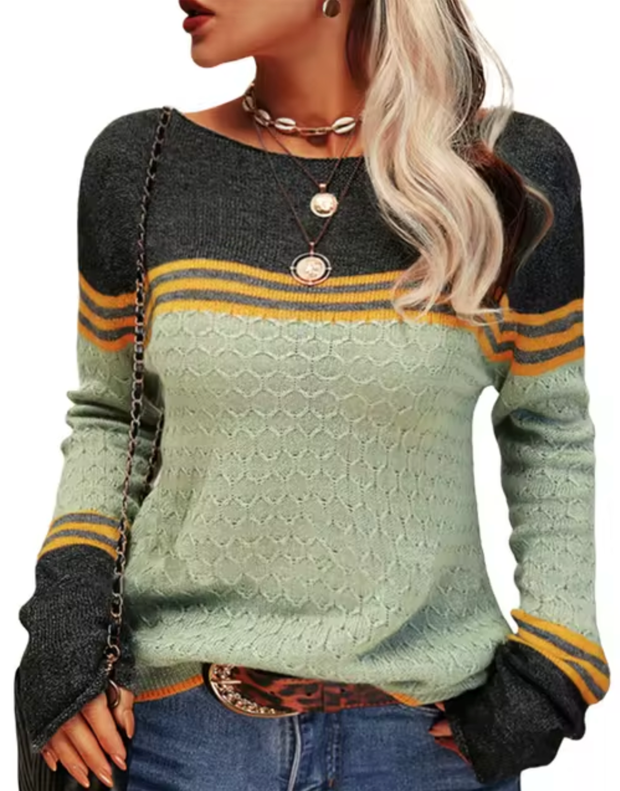 Rosie – Slim Fit Strickpullover