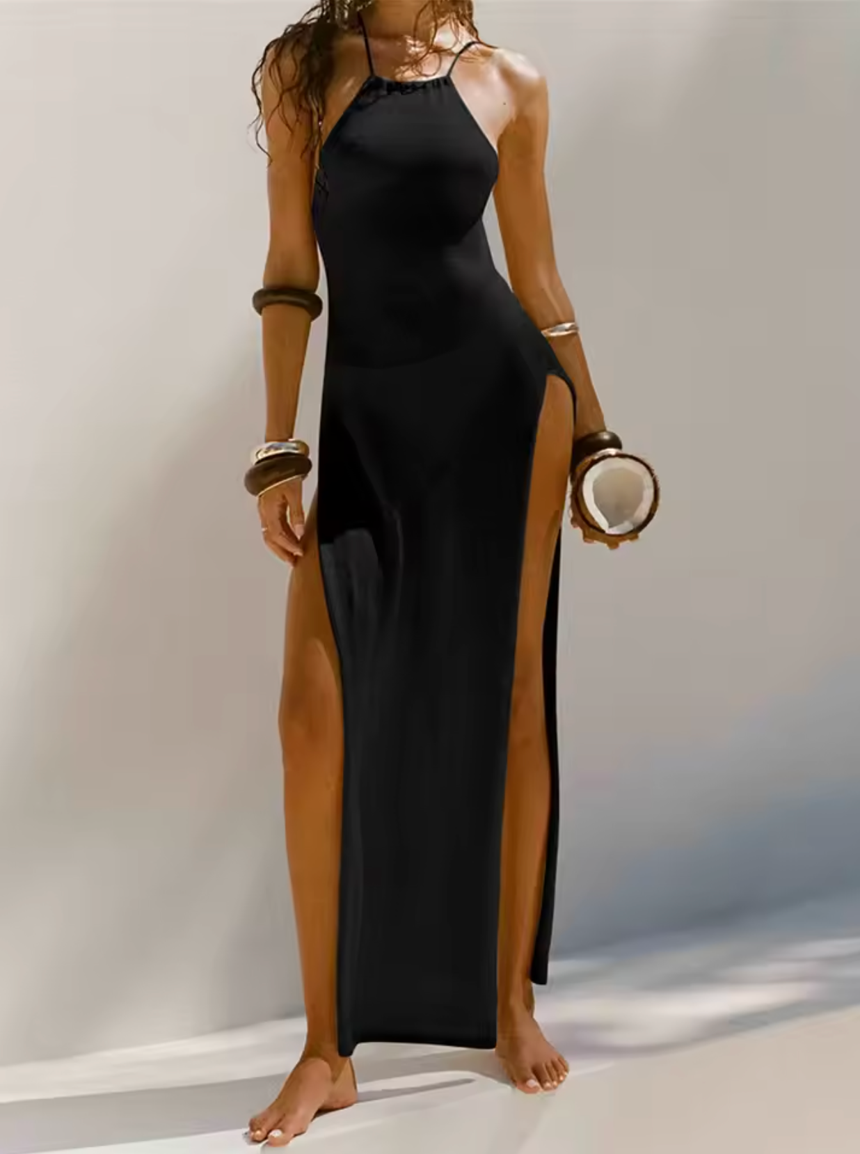 Zorina – Sexy Maxi-Strandkleid