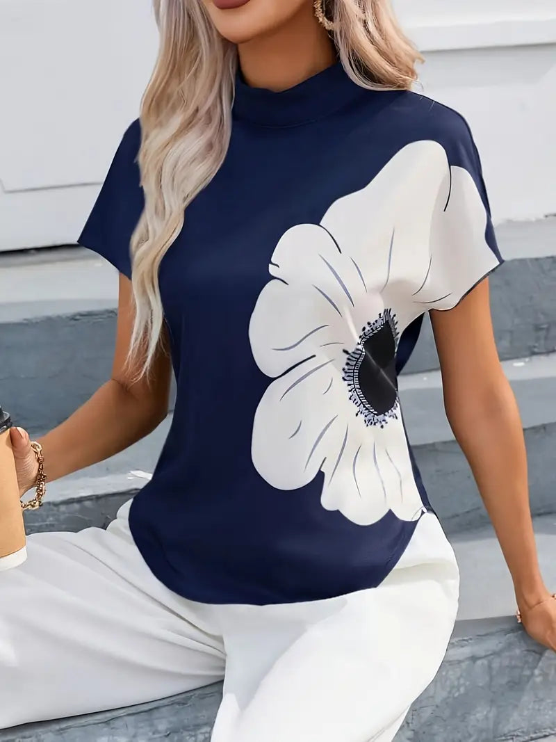 Eryndis – Bluse mit elegantem Blumenmuster