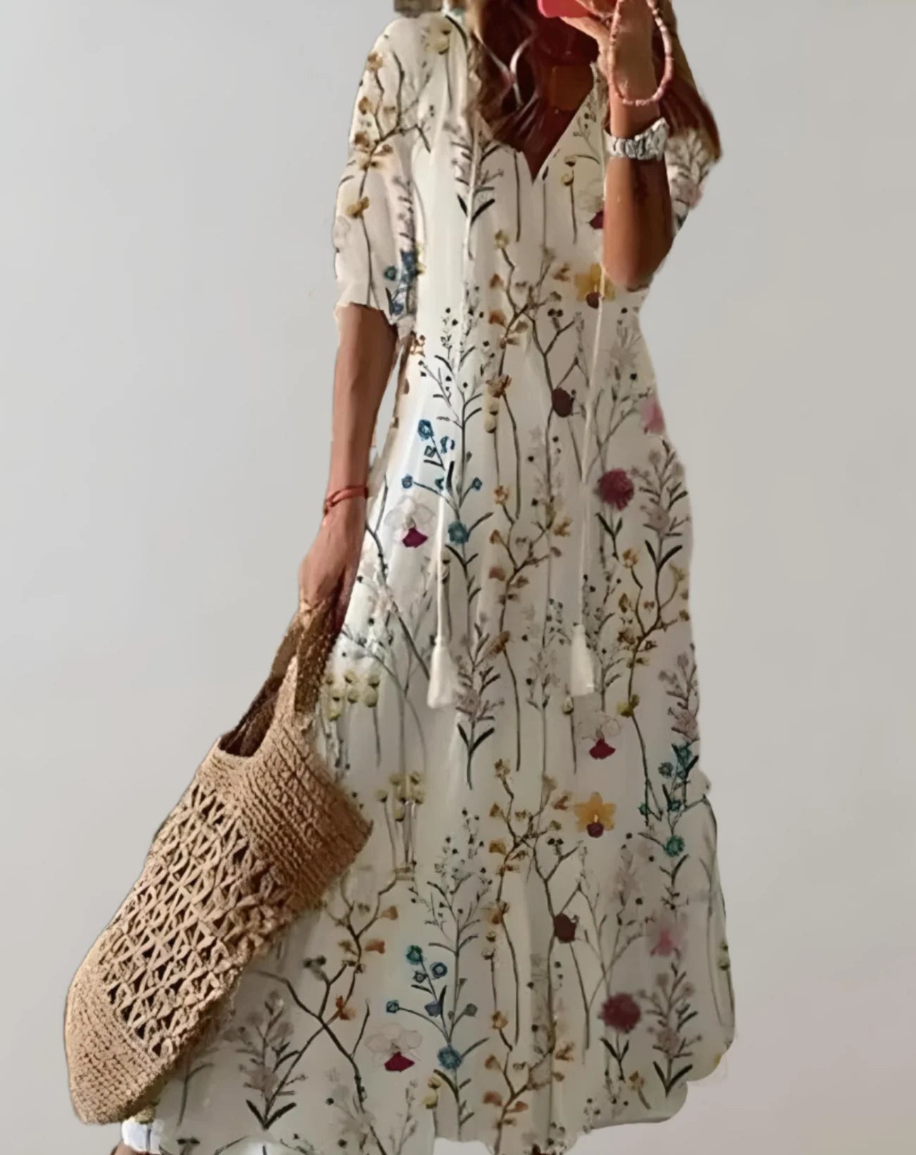 Kinsley – Boho-Maxikleid