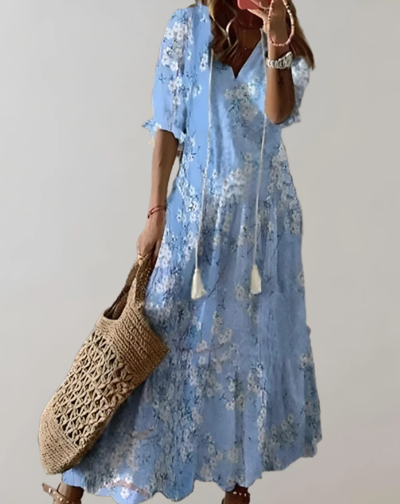 Kinsley – Boho-Maxikleid