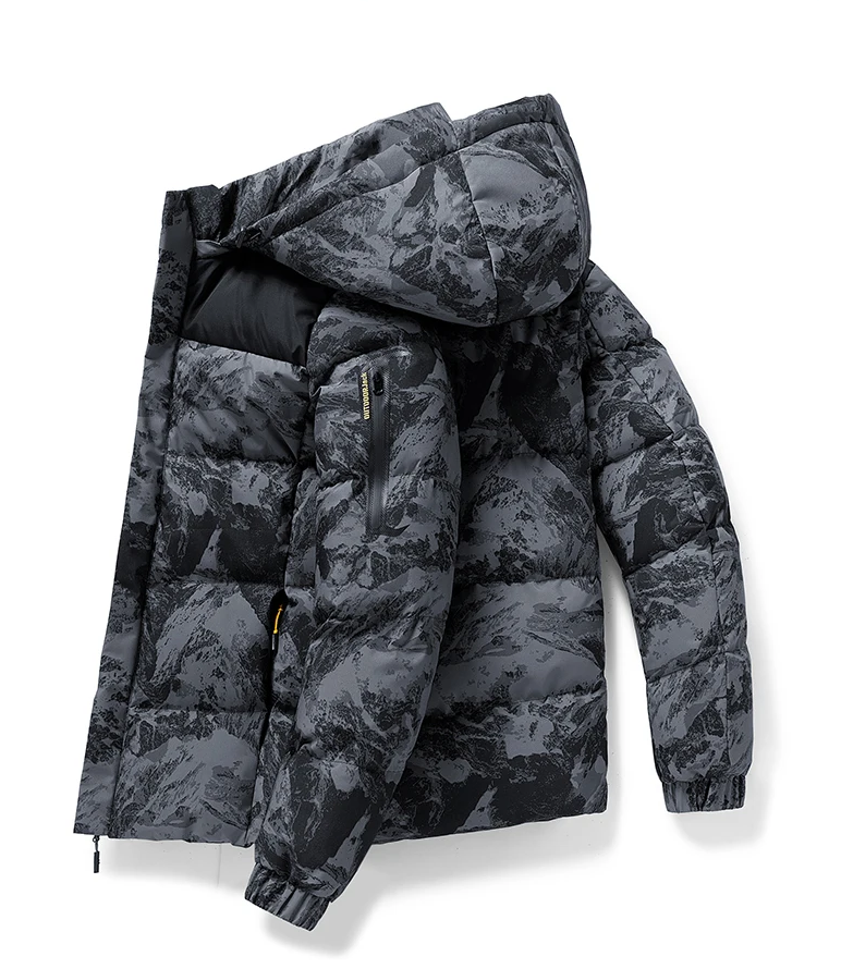 Kaspar - Warme Camouflage-Winterjacke für Herren