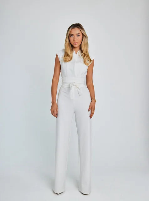 Quorra – Eleganter ärmelloser Jumpsuit