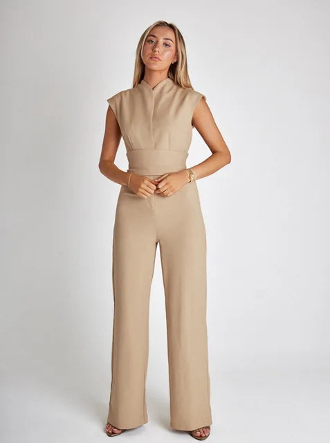 Quorra – Eleganter ärmelloser Jumpsuit