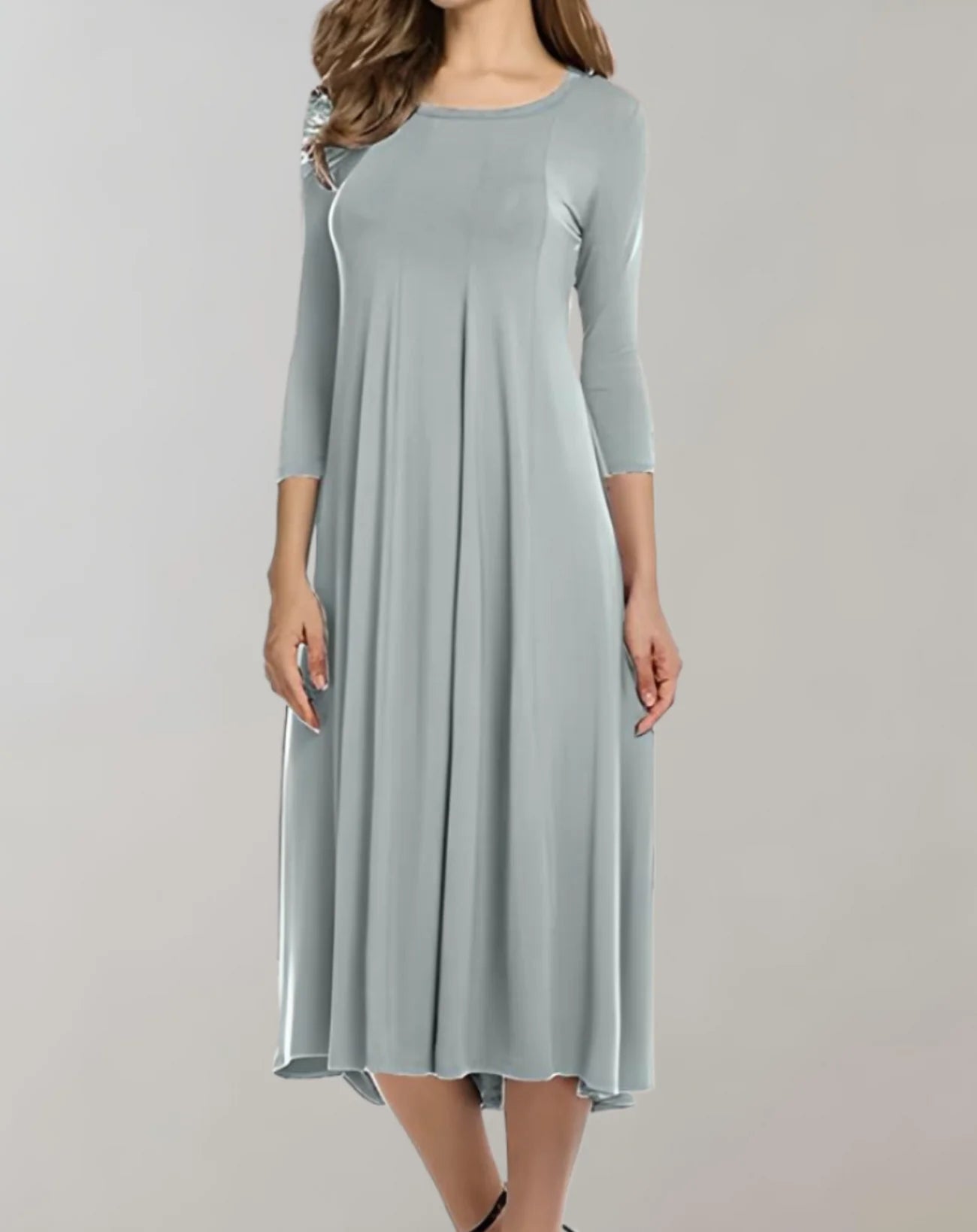 Inez – Edles Leichtes Midikleid