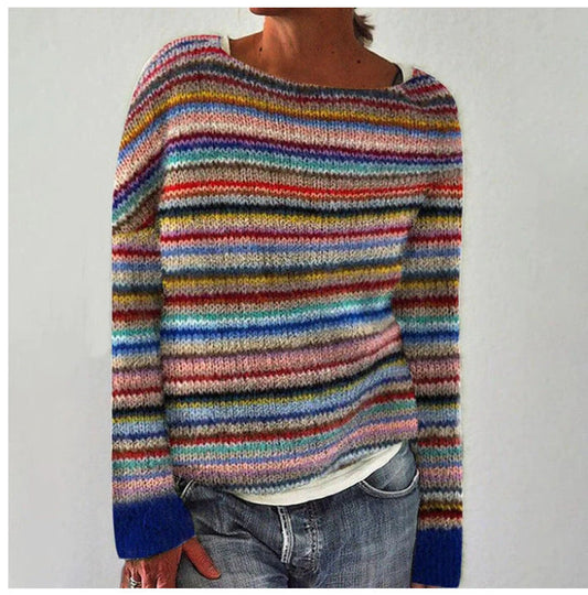 Gia - Stylischer Strickpullover mit O-Ausschnitt