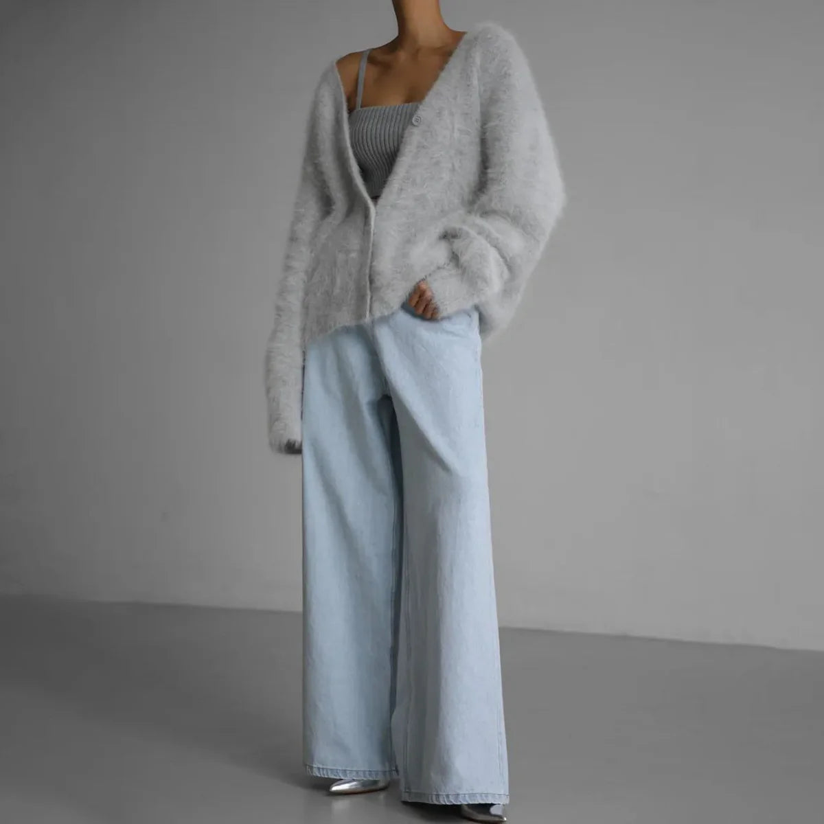 Lacen – Hochwertiger Mohair-Cardigan