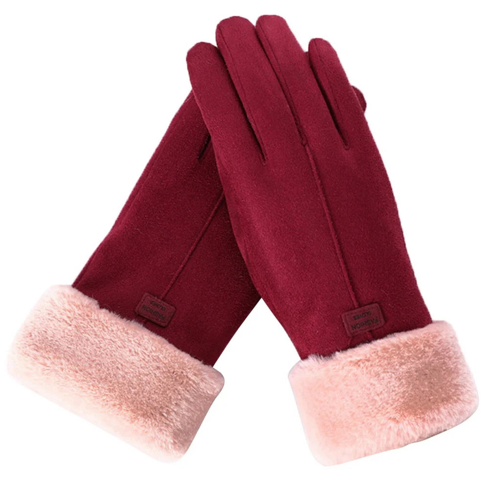 Mitti – Elegante Winterhandschuhe mit Plüschfutter