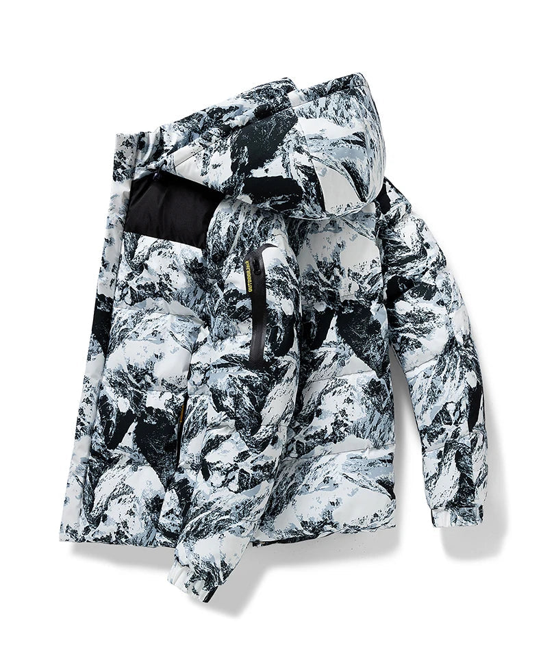 Kaspar - Warme Camouflage-Winterjacke für Herren