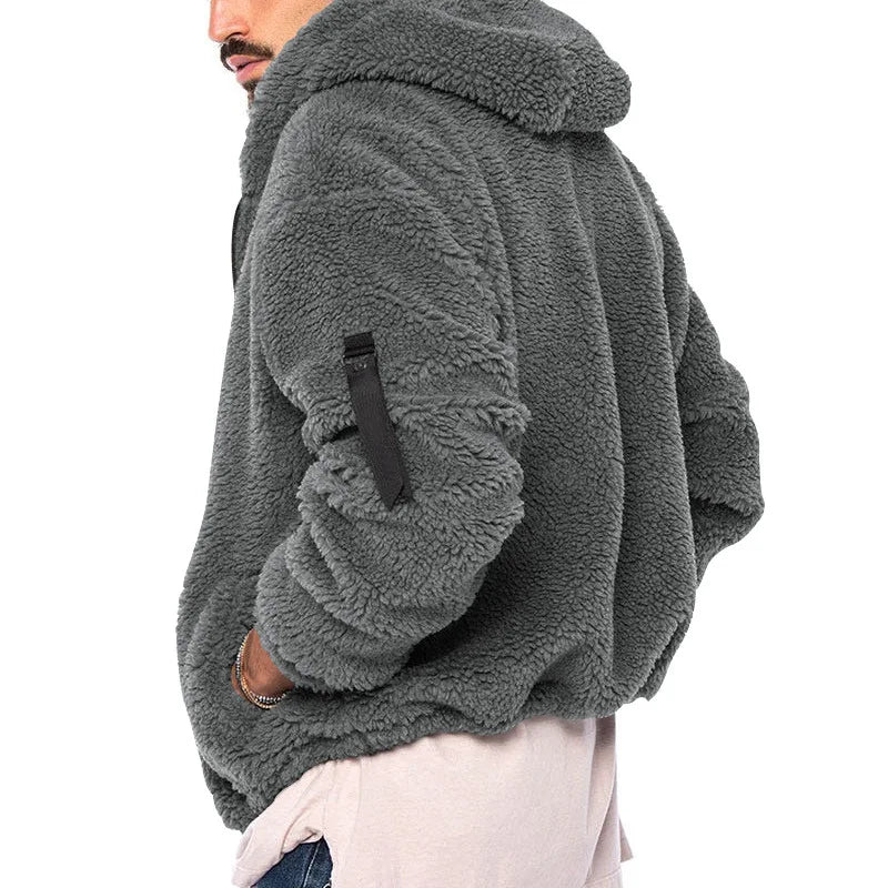 Ludo - Schwere Winterjacke aus Fleece und Kaschmir