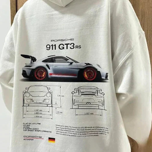 Jace - Der überdimensionale Racing Hoodie