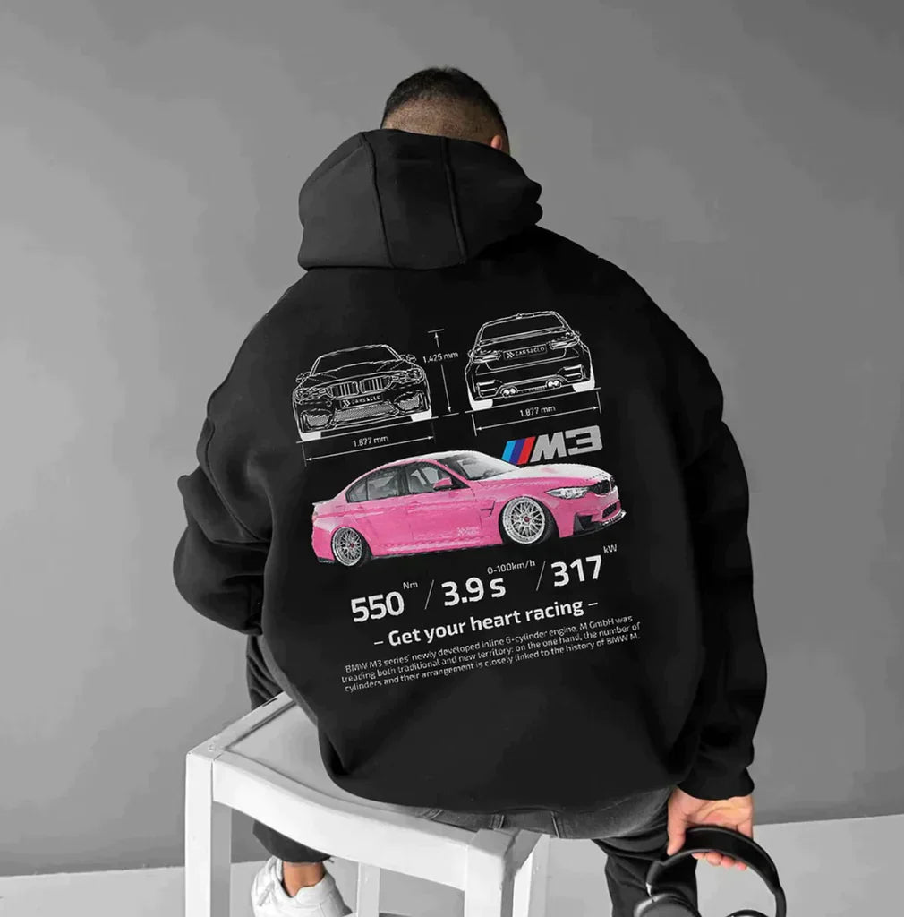 Jace - Der überdimensionale Racing Hoodie