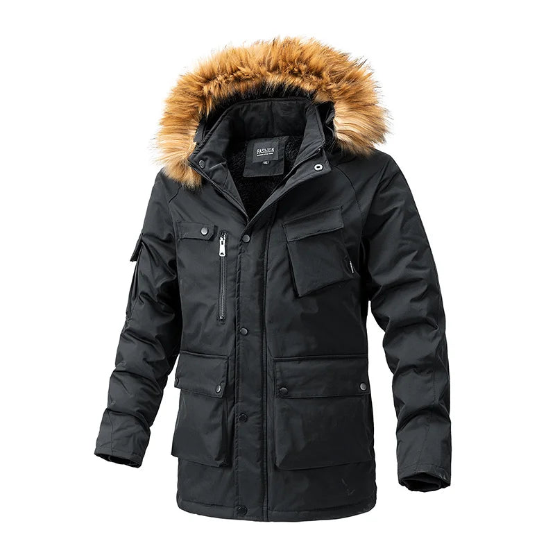 Bobbie - Modische Herren-Winterjacke – Warm, Dick und Stilvoll