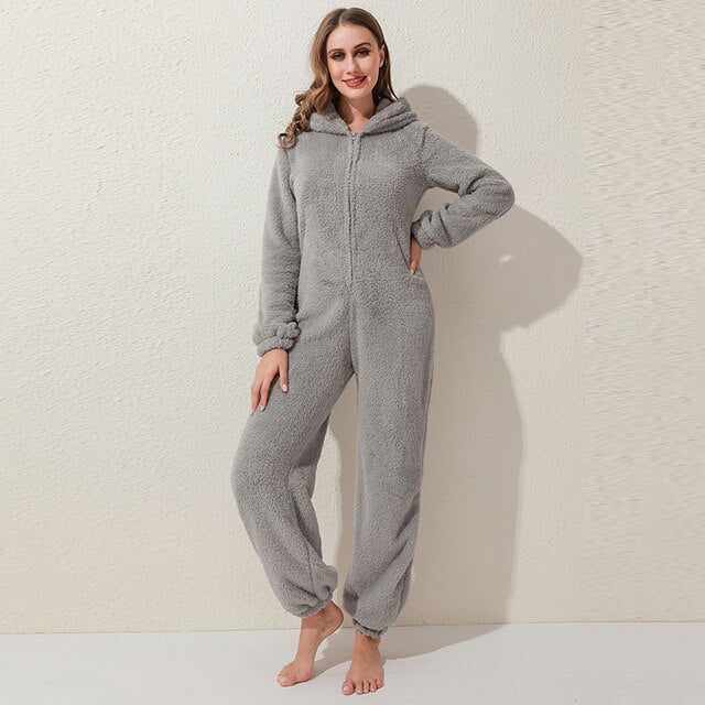 Tevia – Gemütlicher Fleece-Overall