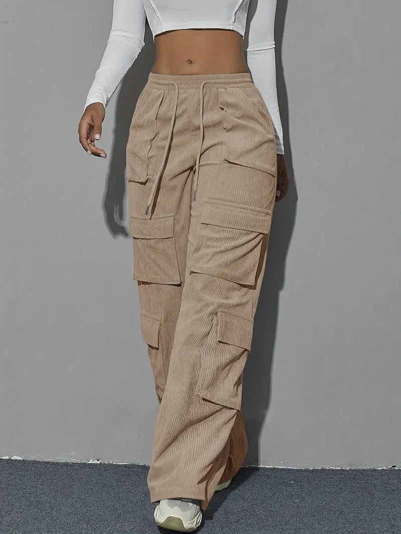 Luneth – Stylische Oversize-Cargohose