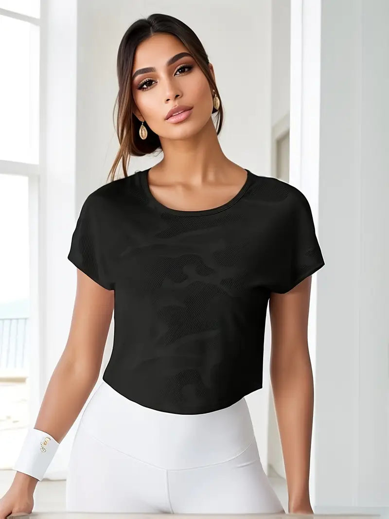 Umbryss – Stylisches und atmungsaktives Mesh-Crop-Top