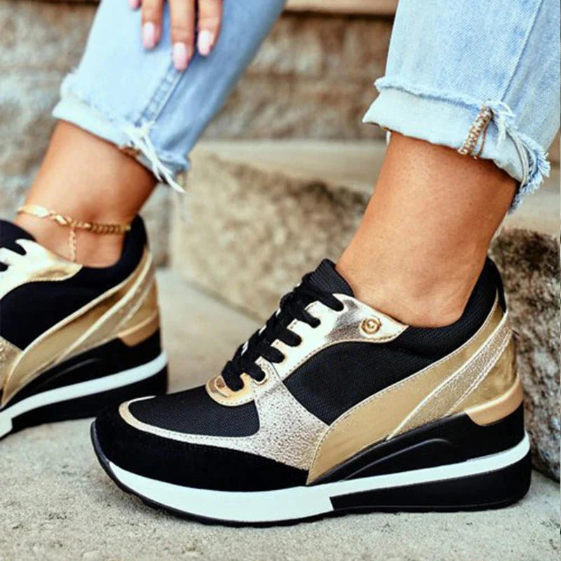 Isabeau – Stylische Keil-Sneaker