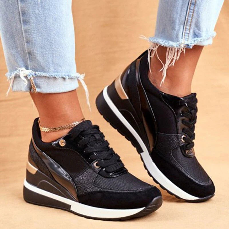 Isabeau – Stylische Keil-Sneaker