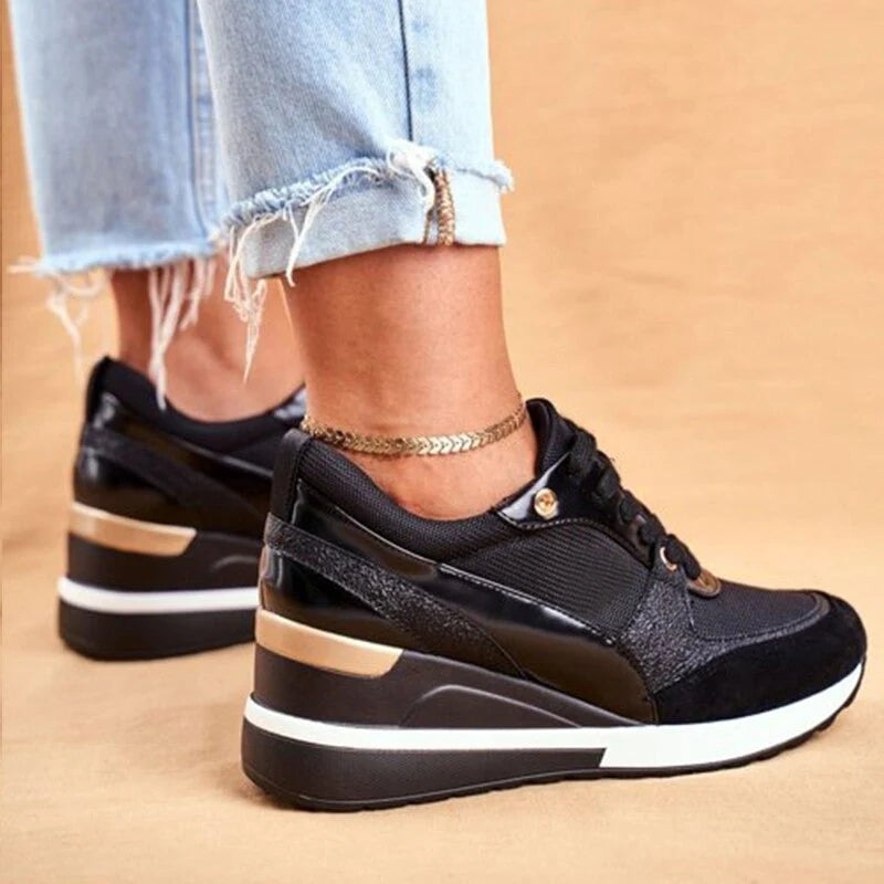 Isabeau – Stylische Keil-Sneaker