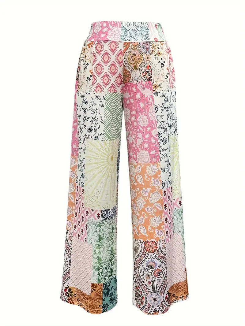 Calistra – Stilvolle Hose mit farbenfrohem Print