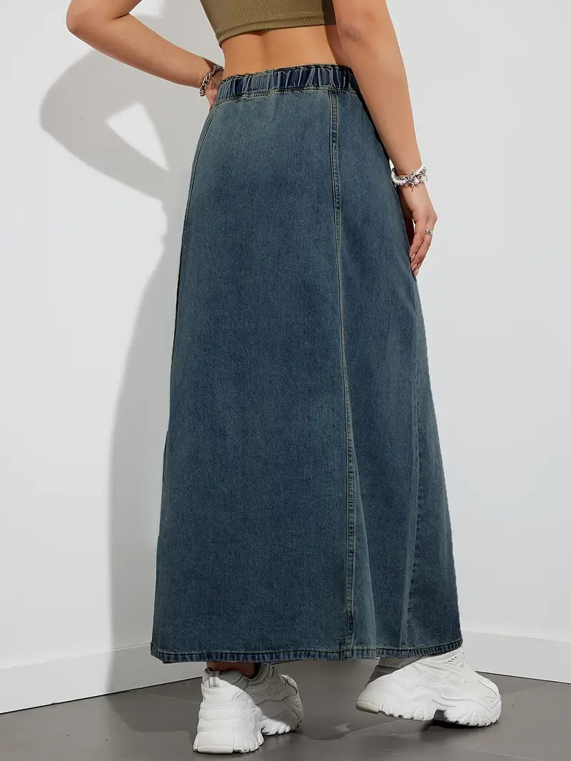 Adora – Maxi-Jeansrock